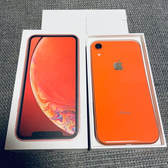 SIMフリー iPhone アイフォン XR Coral コーラル 64 GB