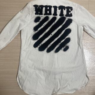 オフホワイト(OFF-WHITE)のOff-Whiteカッターシャツ(Tシャツ/カットソー(七分/長袖))