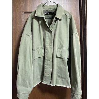 ザラ(ZARA)のZARA❤︎ミリタリーオーバージャケット今だけ更にお値下げ❤︎(ミリタリージャケット)