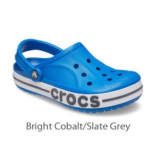 クロックス(crocs)の24cm クロックス バヤバンド クロッグ ブライトコバルト グレー ブルー系(サンダル)