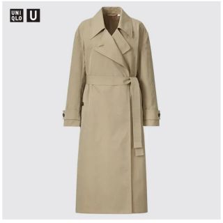 ユニクロ(UNIQLO)のUNIQLO U   トレンチコート　ベージュ　M(トレンチコート)