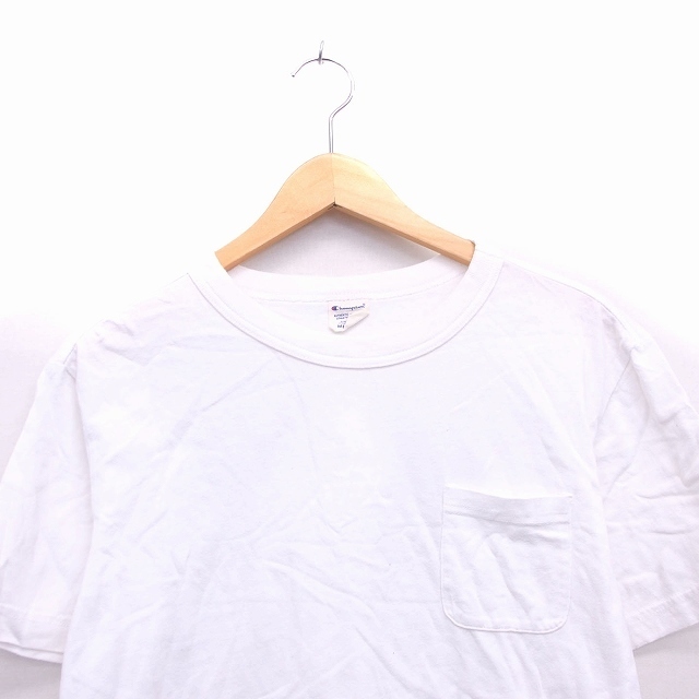 Champion(チャンピオン)のチャンピオン CHAMPION カットソー Tシャツ 半袖 丸首 胸ポケット ワ エンタメ/ホビーのコスプレ(その他)の商品写真