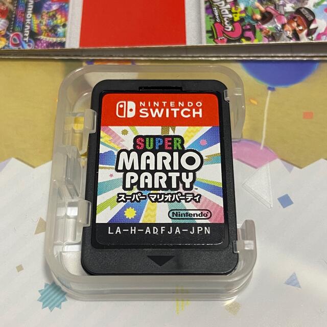 Nintendo Switch(ニンテンドースイッチ)のスーパー マリオパーティ Switch カセット ソフト 任天堂 エンタメ/ホビーのゲームソフト/ゲーム機本体(家庭用ゲームソフト)の商品写真