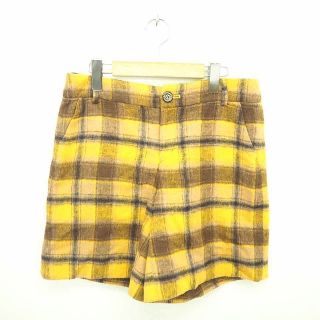 ハッシュアッシュ(HusHush)のハッシュアッシュ HusHusH パンツ ショート チェック 厚手 ジップフライ(その他)