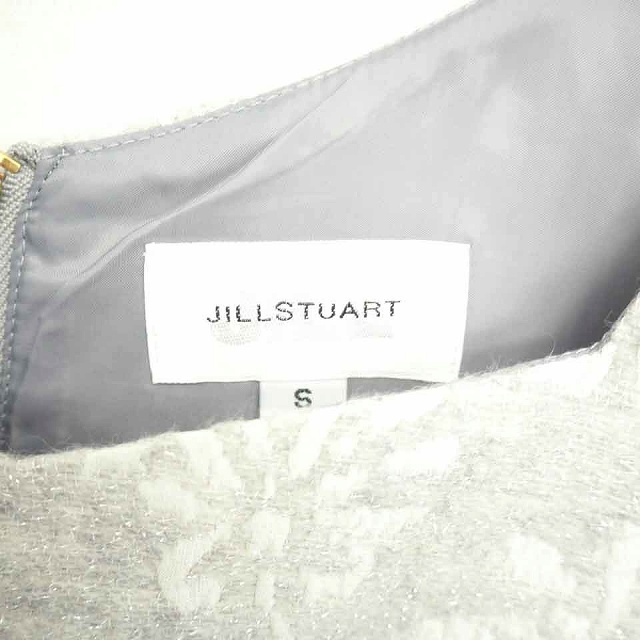 JILLSTUART(ジルスチュアート)のジルスチュアート JILL STUART ワンピース ひざ丈 総柄 ビーズ装飾 エンタメ/ホビーのコスプレ(その他)の商品写真