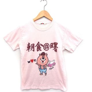 ダブルシー(wc)のダブルシー WC キャラクター Tシャツ カットソー プリント 丸首 半袖 コッ(その他)