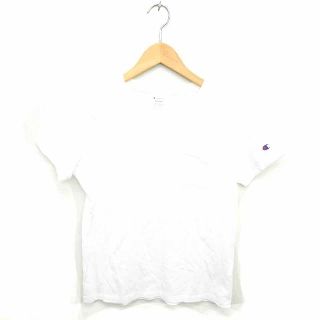 チャンピオン(Champion)のチャンピオン CHAMPION Tシャツ カットソー 丸首 ロゴ刺繍 綿 コット(その他)