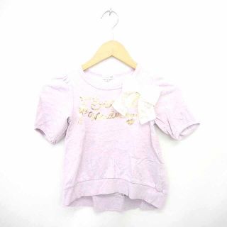 エニィファム(anyFAM)のエニィファム anyFam 子供服 Tシャツ カットソー 丸首 リボン 英字 ラ(その他)