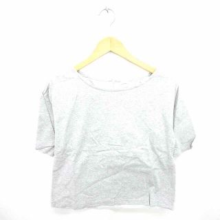 ジーユー(GU)のジーユー GU カットソー Tシャツ ボートネック 無地 シンプル 綿 コットン(その他)