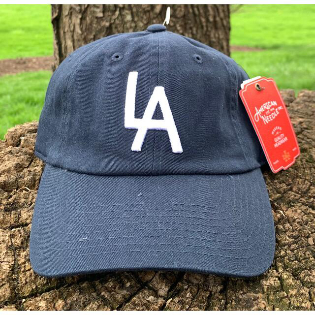 新品】LA /American Needle製/ Free/ ネイビー - キャップ