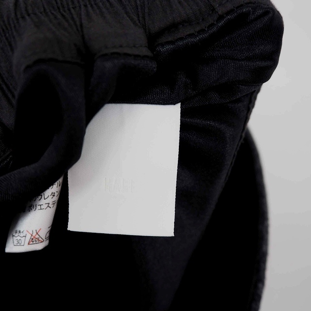 HARE(ハレ)のハレ HARE スカート フレア ミニ ハイウエスト 無地 シンプル F チャコ レディースのスカート(ミニスカート)の商品写真