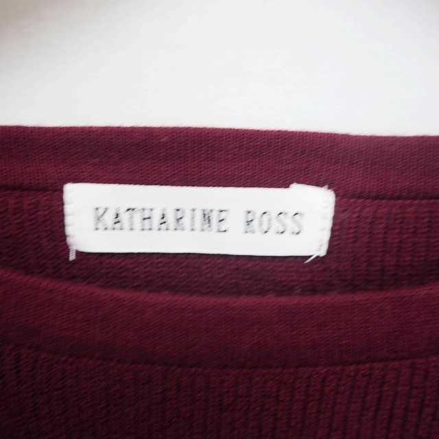 KATHARINE ROSS(キャサリンロス)のキャサリンロス KATHARINE ROSS ニット セーター 丸首 レースアッ レディースのトップス(ニット/セーター)の商品写真