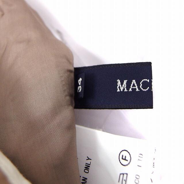 MACPHEE(マカフィー)のマカフィー MACPHEE トゥモローランド スカート 台形 ミニ フェイクレザ レディースのスカート(ミニスカート)の商品写真