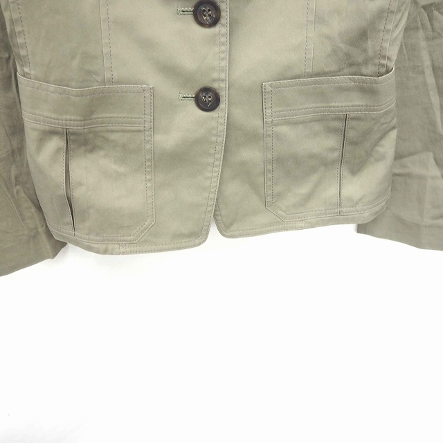 UNTITLED(アンタイトル)のアンタイトル UNTITLED ジャケット アウター テーラード 薄手 無地 綿 レディースのジャケット/アウター(その他)の商品写真