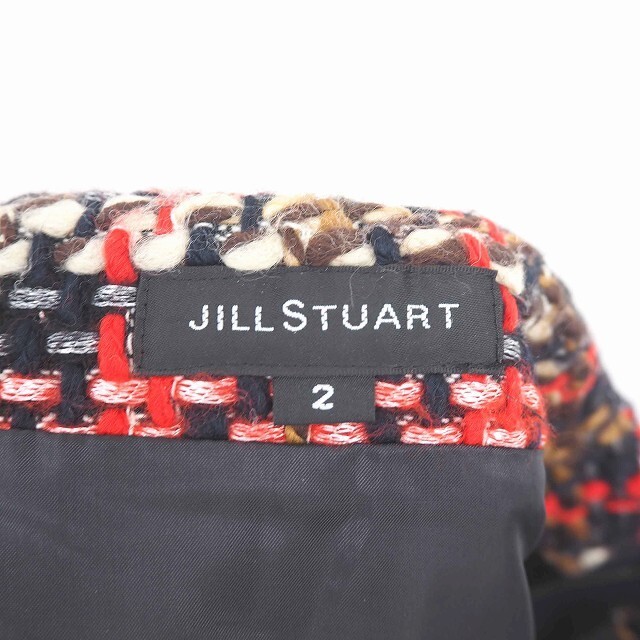 JILLSTUART(ジルスチュアート)のジルスチュアート JILL STUART スカート 台毛 ニット ミニ サイドジ レディースのスカート(ミニスカート)の商品写真