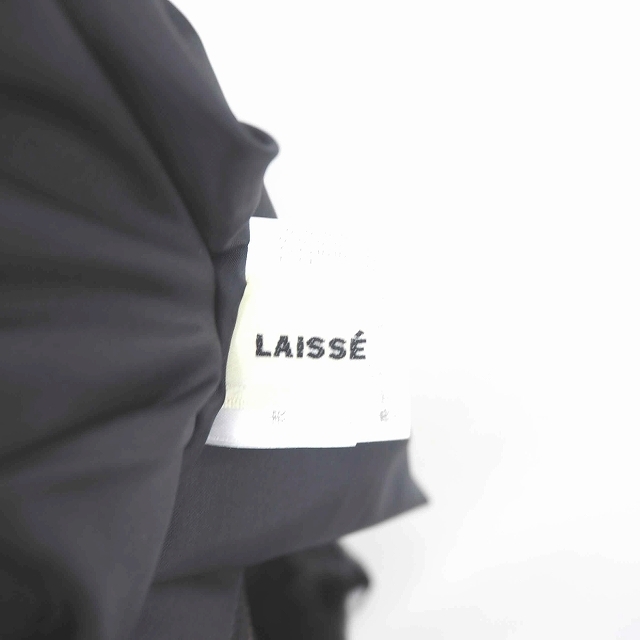 LAISSE PASSE(レッセパッセ)のレッセパッセ LAISSE PASSE スカート フレア ひざ丈 花柄 バックジ レディースのスカート(ひざ丈スカート)の商品写真