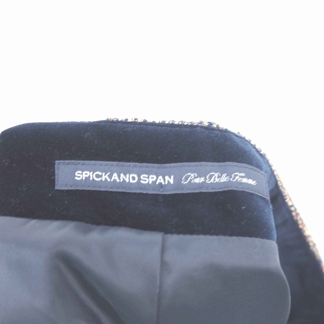 Spick & Span(スピックアンドスパン)のスピック&スパン Spick&Span パンツ ショート 総柄 サイドジップ ウ レディースのパンツ(ショートパンツ)の商品写真