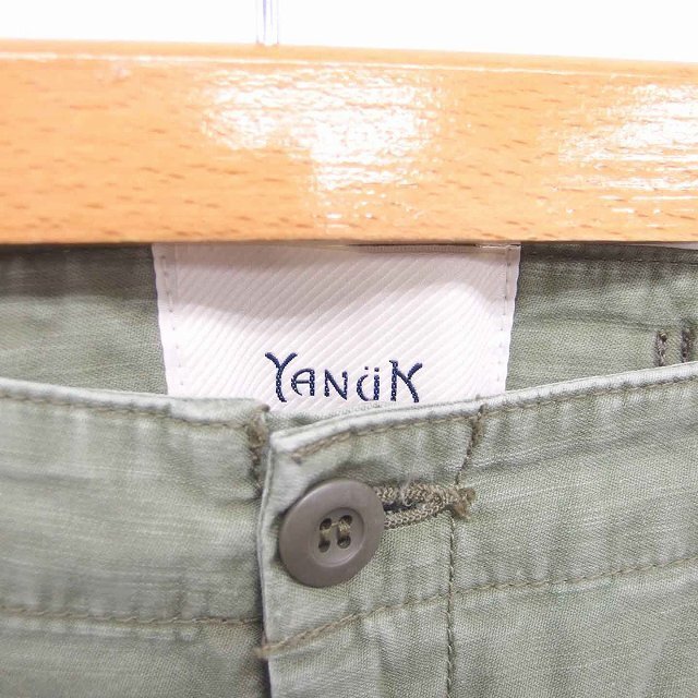 YANUK(ヤヌーク)のヤヌーク YANUK カーゴ パンツ ストレート ジップフライ 綿 コットン X エンタメ/ホビーのコスプレ(その他)の商品写真