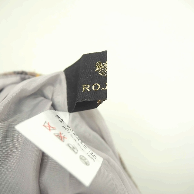 ROJITA(ロジータ)のロジータ ROJITA スカート フレア ミニ チェック バックジップ チュール レディースのスカート(ミニスカート)の商品写真