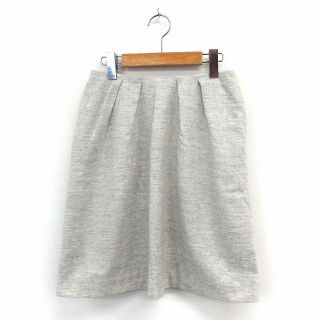 スピックアンドスパン(Spick & Span)のスピック&スパン Spick&Span スカート フレア 膝丈 シンプル バック(ひざ丈スカート)