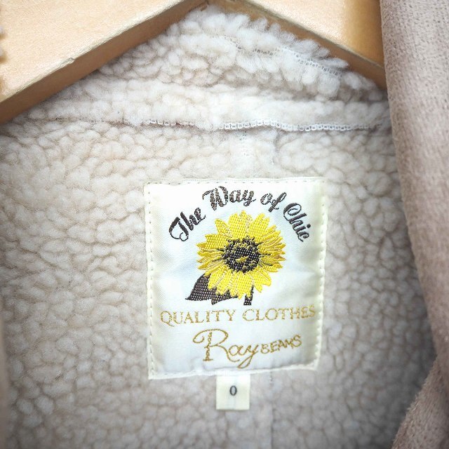 Ray BEAMS(レイビームス)のレイビームス Ray Beams コート アウター ダッフル ショート フード レディースのジャケット/アウター(ダッフルコート)の商品写真