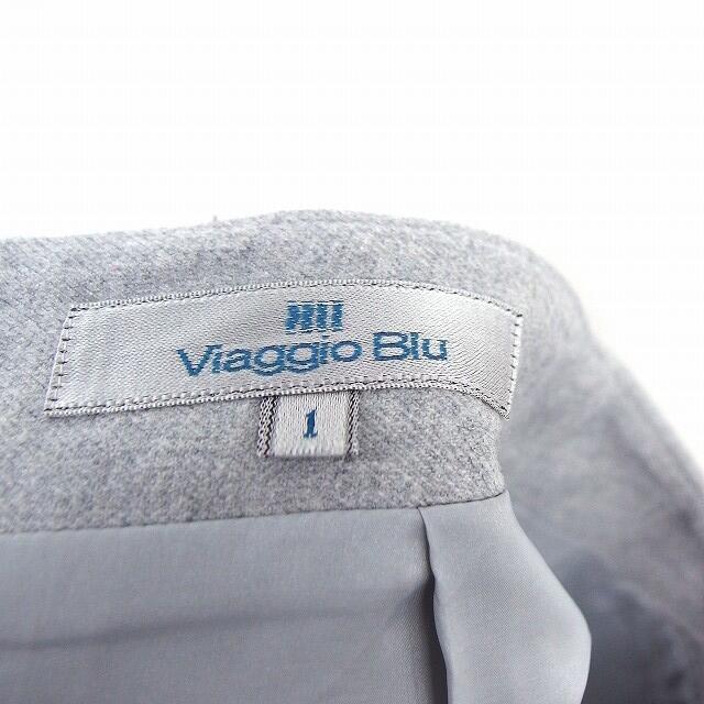 VIAGGIO BLU(ビアッジョブルー)のビアッジョブルー Viaggio Blu スカート フレア 膝丈 バックジップ レディースのスカート(ひざ丈スカート)の商品写真