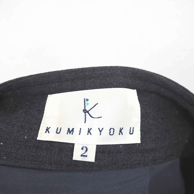 kumikyoku（組曲）(クミキョク)の組曲 クミキョク KUMIKYOKU パンツ ハーフ ひざ丈 ジップフライ ウー レディースのパンツ(ショートパンツ)の商品写真