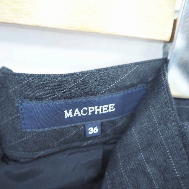 MACPHEE(マカフィー)のマカフィー MACPHEE トゥモローランド パンツ スラックス ストライプ ロ レディースのパンツ(その他)の商品写真