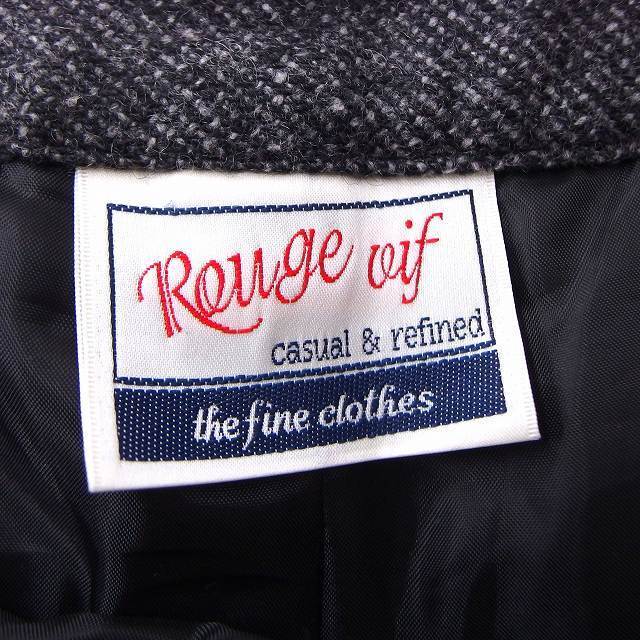Rouge vif(ルージュヴィフ)のルージュヴィフ Rouge vif パンツ ショート フレア ウール 金ボタン レディースのパンツ(ショートパンツ)の商品写真