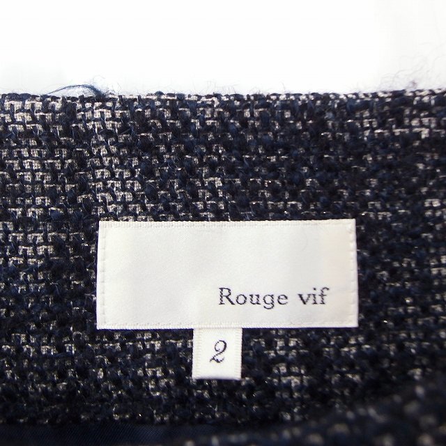 Rouge vif(ルージュヴィフ)のルージュヴィフ Rouge vif スカート 総柄 切れ込み シフォン ミニ 台 レディースのスカート(ミニスカート)の商品写真