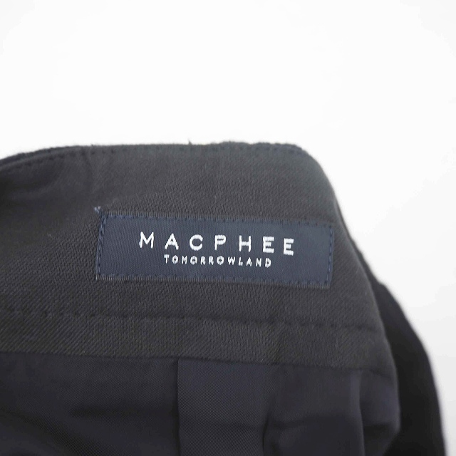 MACPHEE(マカフィー)のマカフィー MACPHEE トゥモローランド スカート タイト 膝下丈 無地 シ レディースのスカート(ひざ丈スカート)の商品写真