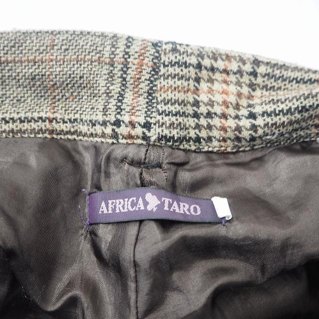 AFRICATARO(アフリカタロウ)のアフリカタロウ AFRICA TARO パンツ ボトムス ショート チェック ロ レディースのパンツ(ショートパンツ)の商品写真