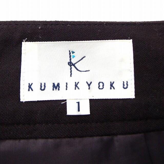 kumikyoku（組曲）(クミキョク)のクミキョク 組曲 KUMIKYOKU パンツ ハーフ ひざ丈 ボタン ウール 無 レディースのパンツ(その他)の商品写真