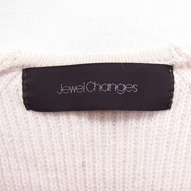 Jewel Changes(ジュエルチェンジズ)のジュエルチェンジズ Jewel Changes アローズ ニット セーター Vネ レディースのトップス(ニット/セーター)の商品写真