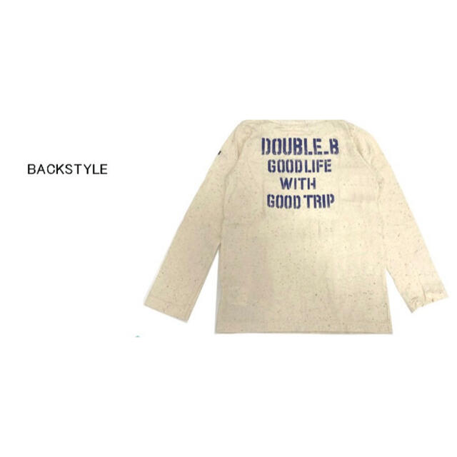 DOUBLE.B(ダブルビー)のダブルビー　ペナントモチーフ　ロンT 130 キッズ/ベビー/マタニティのキッズ服男の子用(90cm~)(Tシャツ/カットソー)の商品写真
