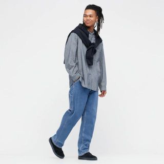 ユニクロ(UNIQLO)の★新品・未使用・メンズXL★ユニクロ　デニムワークパンツ(デニム/ジーンズ)