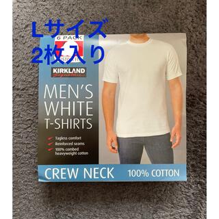コストコ - コストコ カークランド メンズ白Tシャツ Lサイズ 2枚セットの通販 by りょうちゃん's shop｜コストコならラクマ
