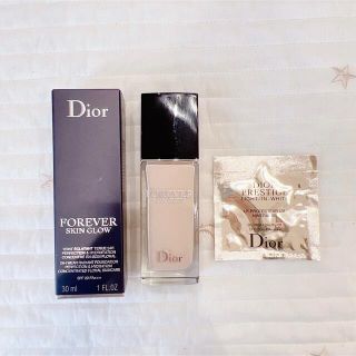 ディオール(Dior)のディオールスキン フォーエヴァー フルイド グロウ 1N(ファンデーション)