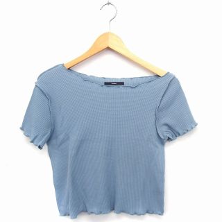 カスタネ(Kastane)のカスタネ Kastane カットソー Tシャツ ワッフル生地 変形 半袖 綿混(その他)