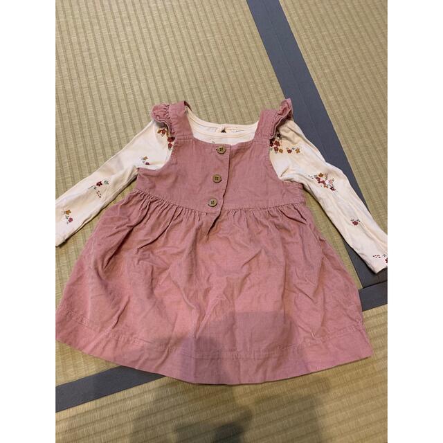 GAP Kids(ギャップキッズ)のワンピース＆トップスセット　GAP  キッズ/ベビー/マタニティのキッズ服女の子用(90cm~)(ワンピース)の商品写真