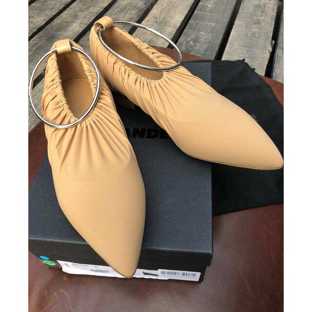 ジルサンダー jil sander リング パンプス 未使用 超ポイントアップ祭
