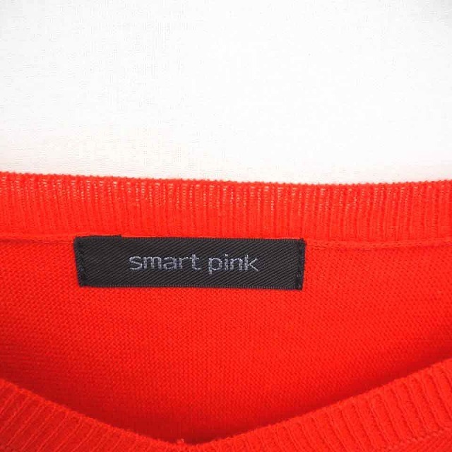 smart pink(スマートピンク)のスマートピンク smart pink ニット セーター Vネック 切替 無地 シ エンタメ/ホビーのコスプレ(その他)の商品写真