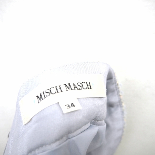 MISCH MASCH(ミッシュマッシュ)のミッシュマッシュ MISCH MASCH スカート 台形 総柄 ひざ丈 ウール エンタメ/ホビーのコスプレ(その他)の商品写真