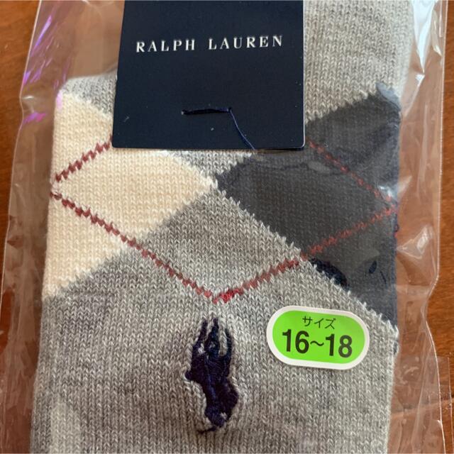 Ralph Lauren(ラルフローレン)の新品　ラルフローレン  靴下 キッズ/ベビー/マタニティのこども用ファッション小物(靴下/タイツ)の商品写真