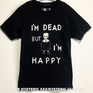 ジィヒステリックトリプルエックス(Thee Hysteric XXX)の【THEE HYSTERIC XXX】NIAGARA IM HAPPY Tシャツ(Tシャツ/カットソー(半袖/袖なし))