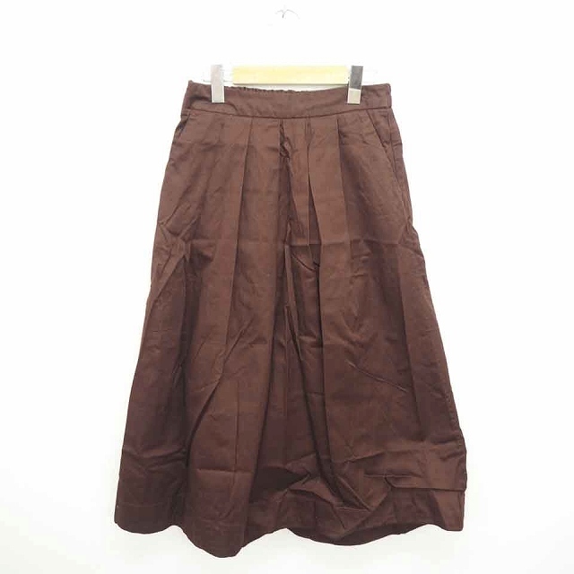 coen(コーエン)のコーエン coen スカート フレア ロング 無地 シンプル 綿 コットン M レディースのスカート(ロングスカート)の商品写真