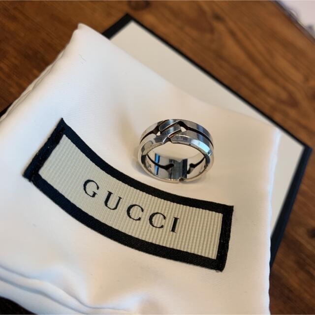 Gucci(グッチ)のGUCCI指輪ノットリング＋α メンズのアクセサリー(リング(指輪))の商品写真