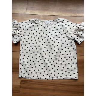 グローバルワーク(GLOBAL WORK)のGLOBAL WORK 140cm リネン 半袖(Tシャツ/カットソー)