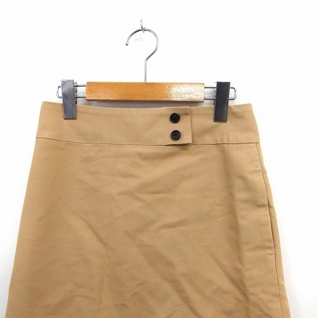 ESTNATION(エストネーション)のエストネーション ESTNATION スカート タイト 膝丈 バックジップ シン レディースのスカート(ひざ丈スカート)の商品写真