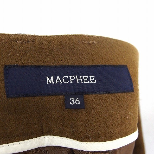 MACPHEE(マカフィー)のマカフィー MACPHEE トゥモローランド パンツ ショートパンツ ロールアッ レディースのパンツ(ショートパンツ)の商品写真